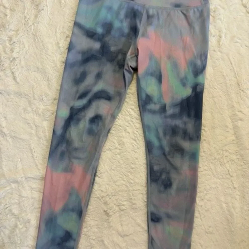 All In Motion Girls Tie Dye Leggings Multicolor Size L (10/12)